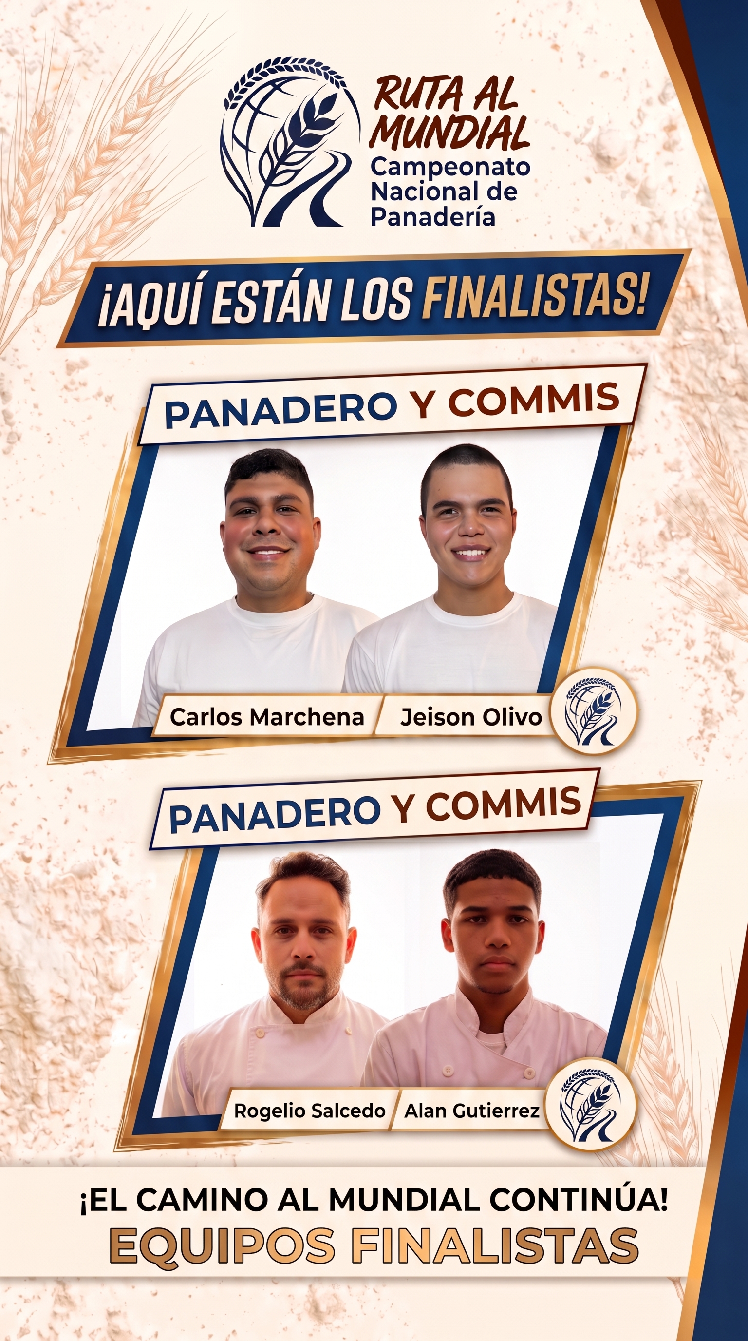 El Sueño Mundialista Ya Tiene Rostro: Conoce a los Finalistas que Harán Vibrar la Panadería Venezolana